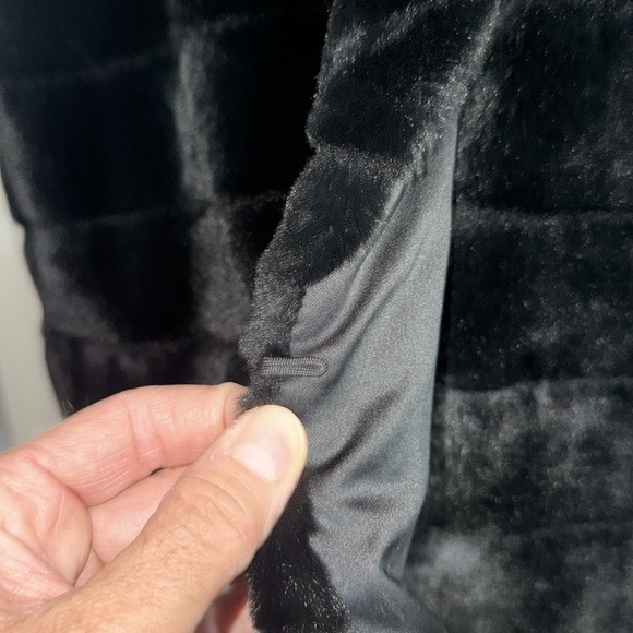 Echo Longline Faux Fur Vest Winter Warm Size: M/L - Picture 4 of 8